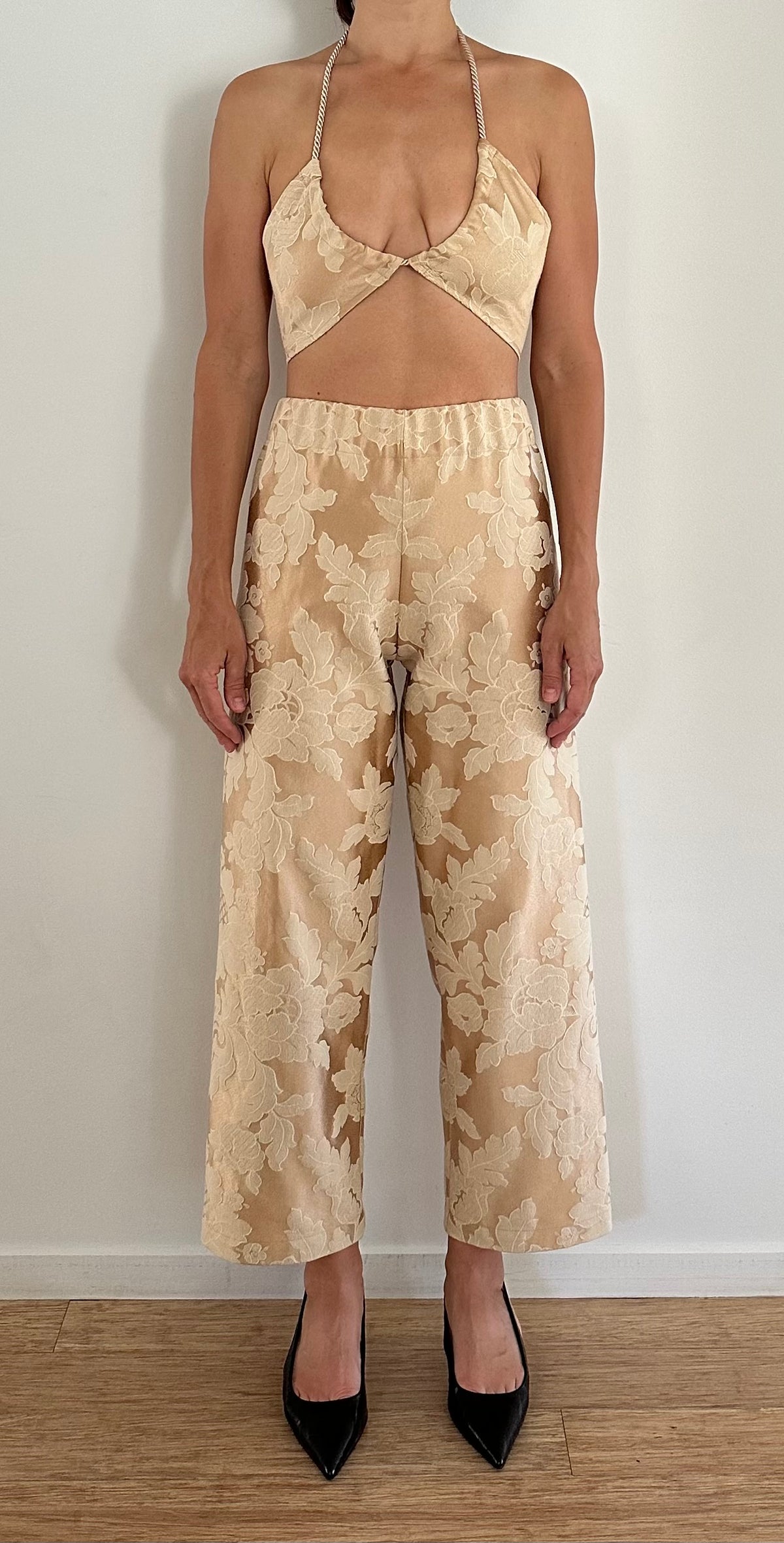 Shanghai Pants in Gold