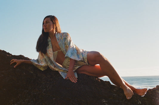 The Second Bloom Kimono
