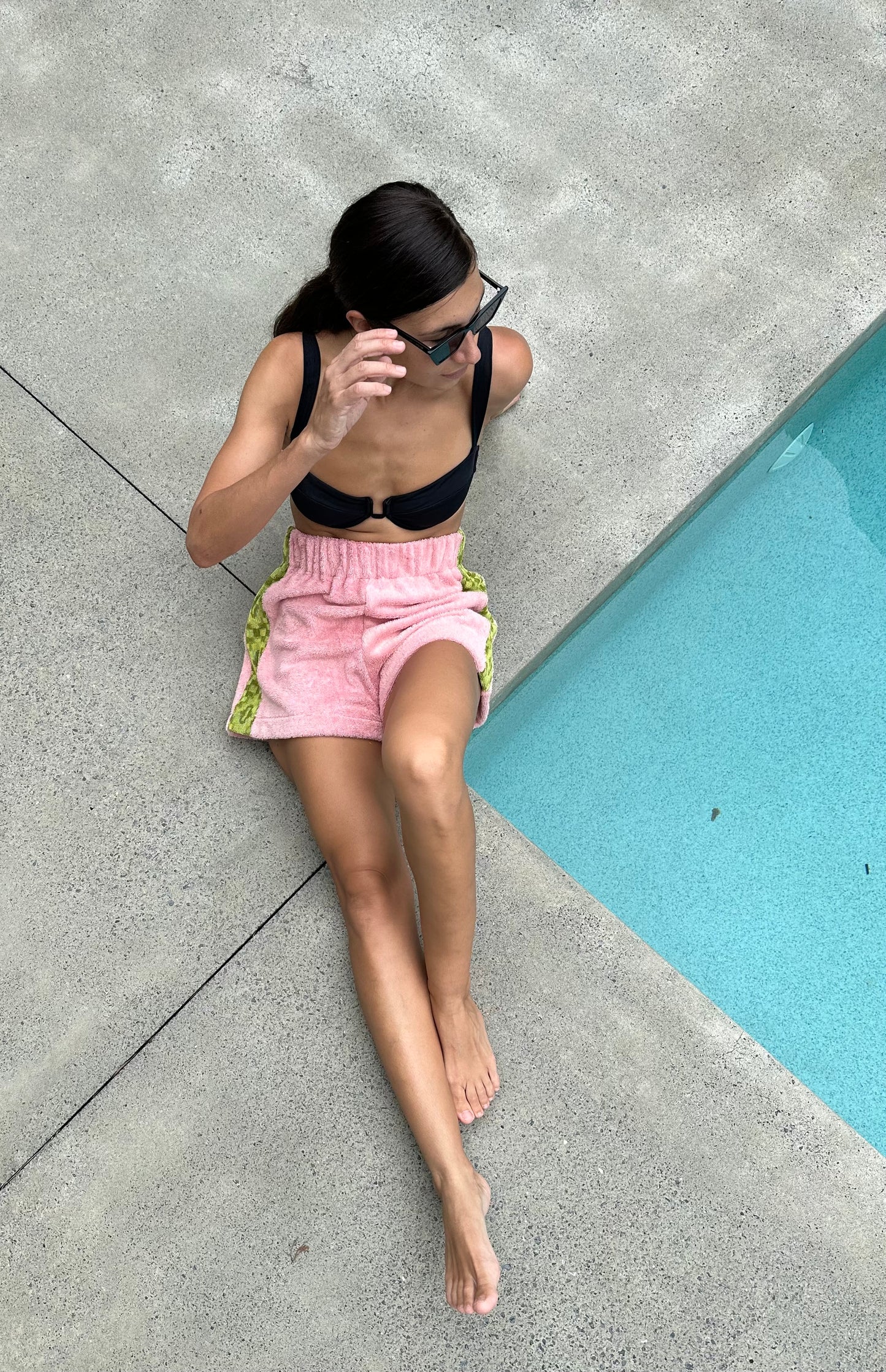 The Towel Short - pink