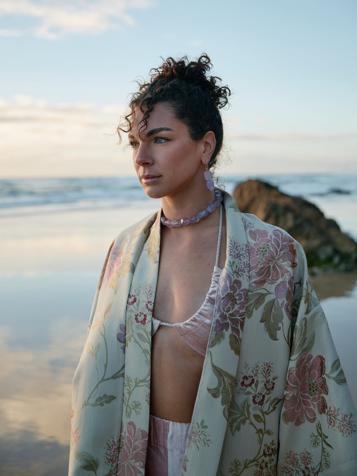 The Bloom Kimono Coat