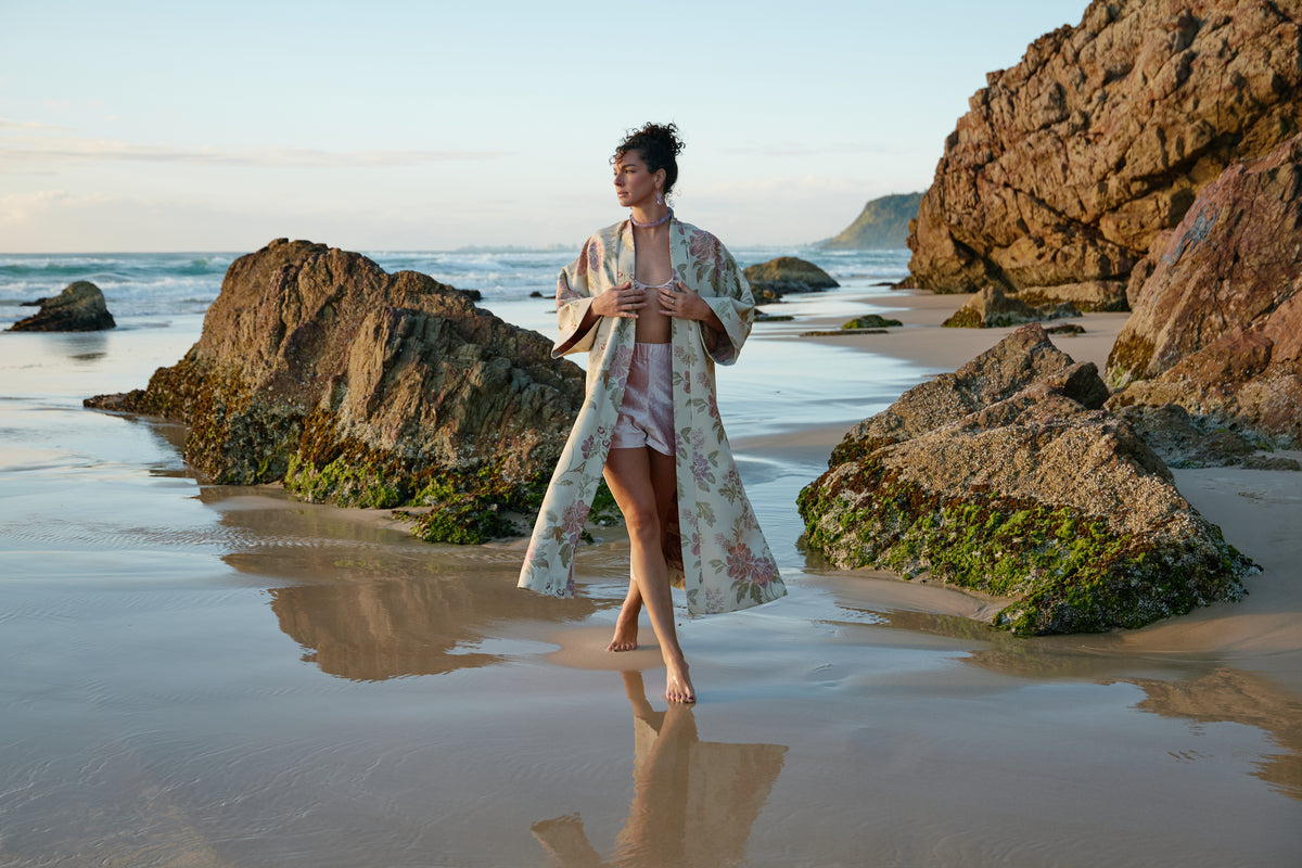 The Bloom Kimono Coat