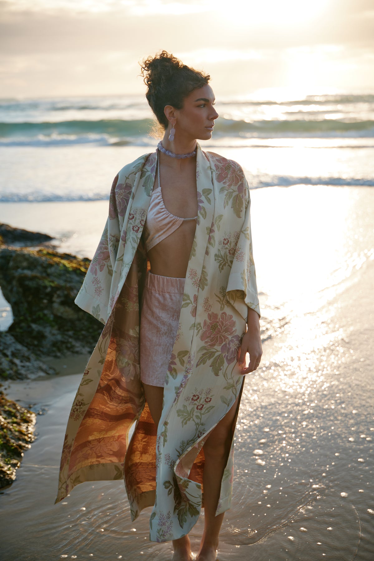 The Bloom Kimono Coat
