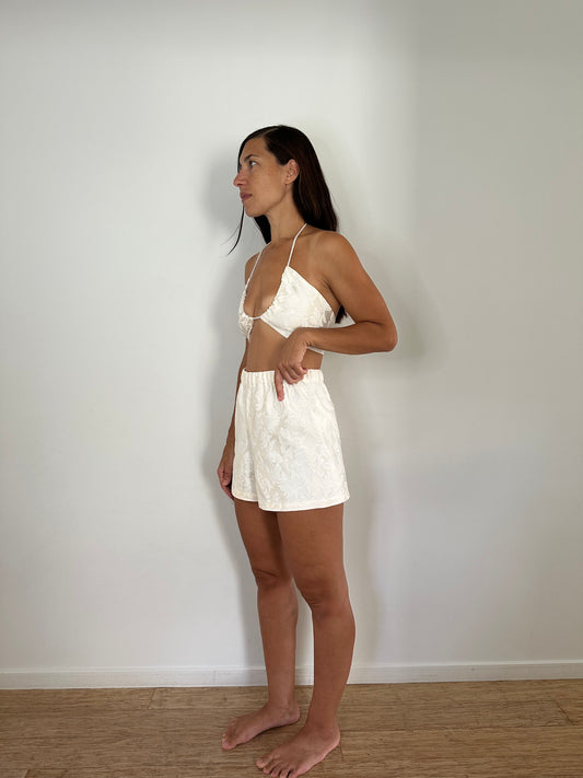 The Pearl Jacquard Shorts