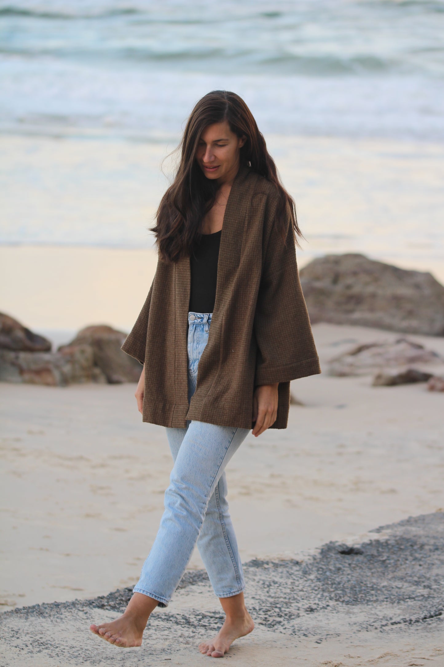 The brown Kimono
