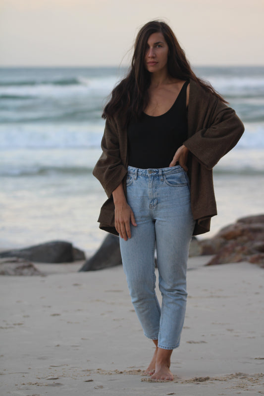 The brown Kimono