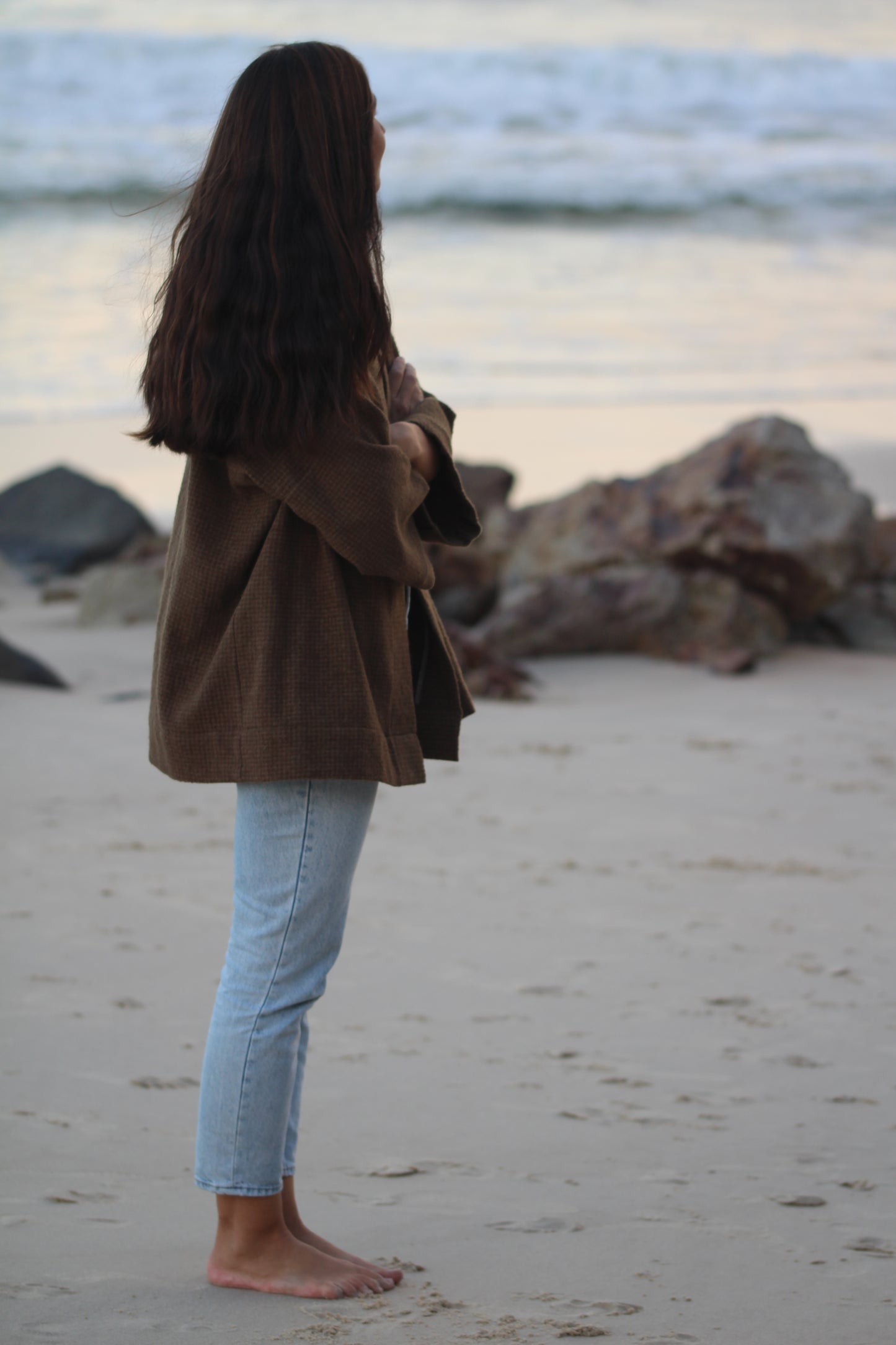 The brown Kimono